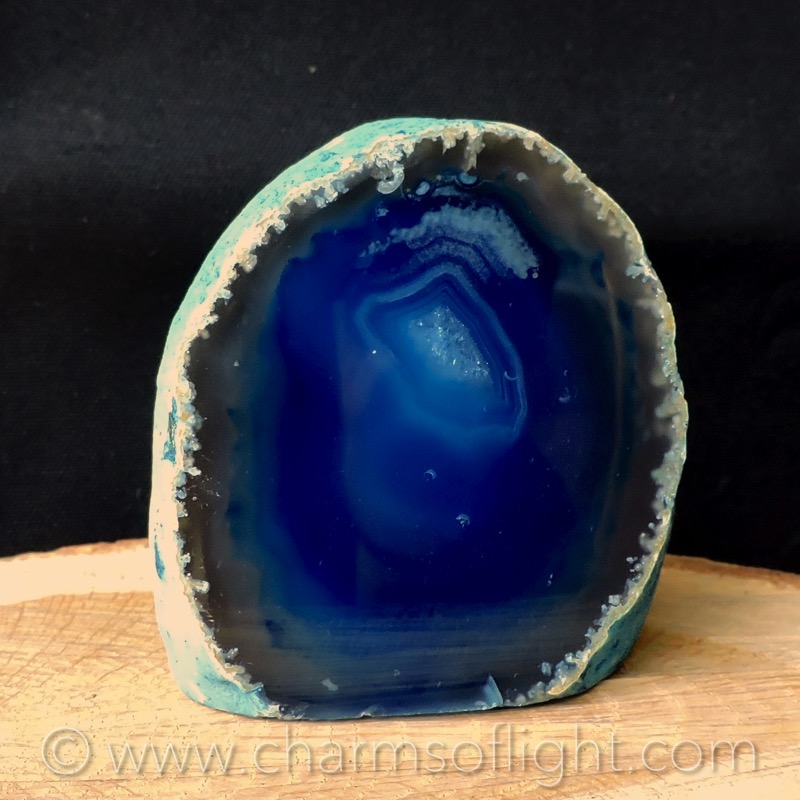 Agate Nodule - Blue
